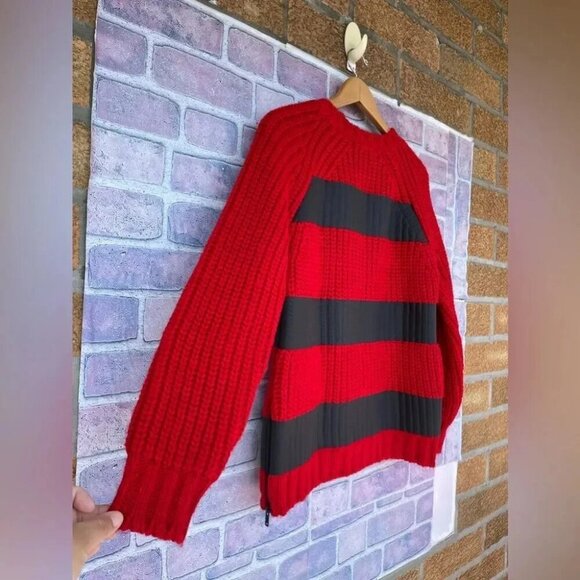 MSGM chunky wool blend Striped Sweater small - Picture 8 of 8